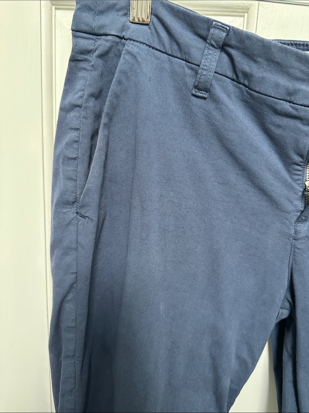 Frank & Eileen Navy Ankle-Length Wicklow Pants - Picture 5 of 8